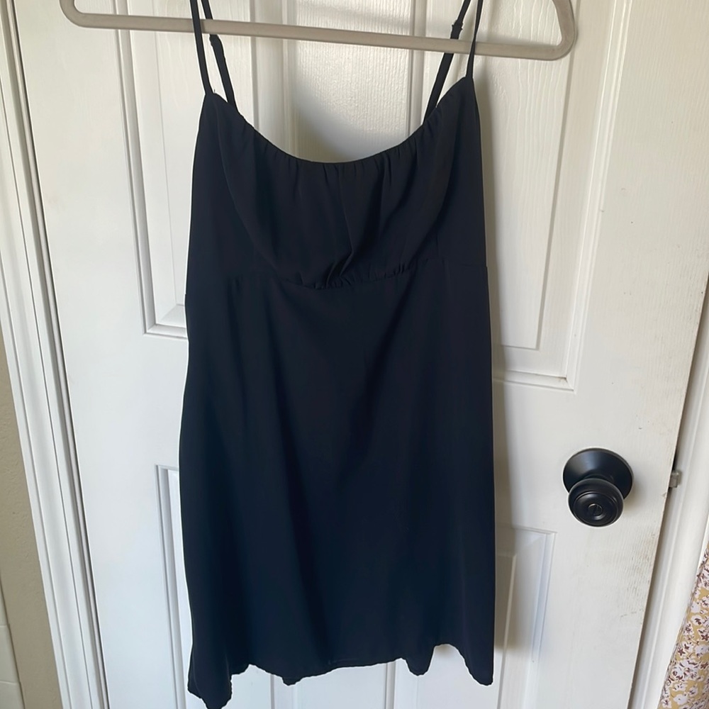 Mini black dress